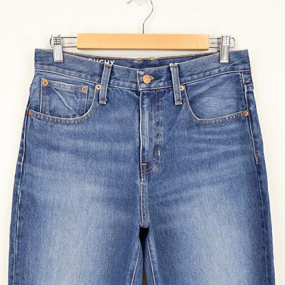 J. Crew Women's Slouchy Boyfriend Jean in Bright Indigo Wash Size 27 - Picture 2 of 7